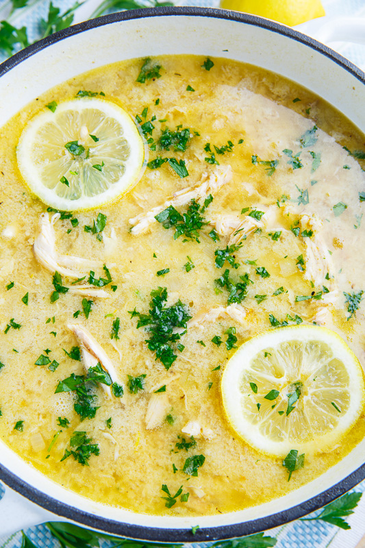 Avgolemono Soup (aka Greek Lemon Chicken Soup) Avgolemono Soup (aka Greek Lemon Chicken Soup)