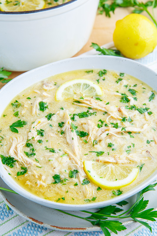 Avgolemono Soup (aka Greek Lemon Chicken Soup) Avgolemono Soup (aka Greek Lemon Chicken Soup)