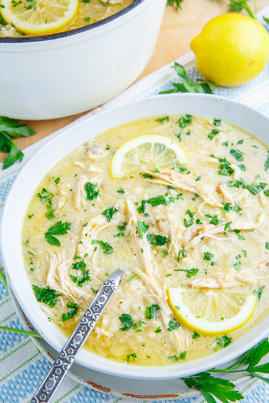Avgolemono Soup (aka Greek Lemon Chicken Soup) Avgolemono Soup (aka Greek Lemon Chicken Soup)