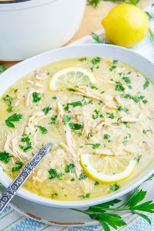 Avgolemono Soup (aka Greek Lemon Chicken Soup) Avgolemono Soup (aka Greek Lemon Chicken Soup)