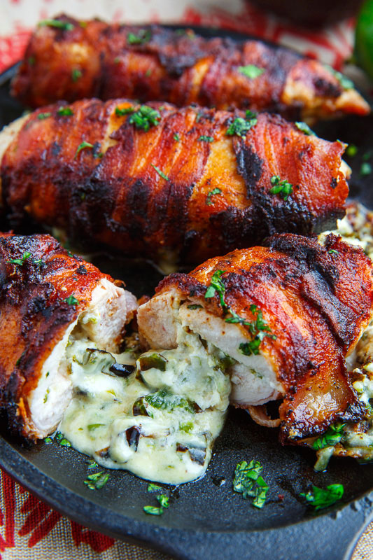 Bacon Wrapped Jalapeno Popper Stuffed Chicken Bacon Wrapped Jalapeno Popper Stuffed Chicken