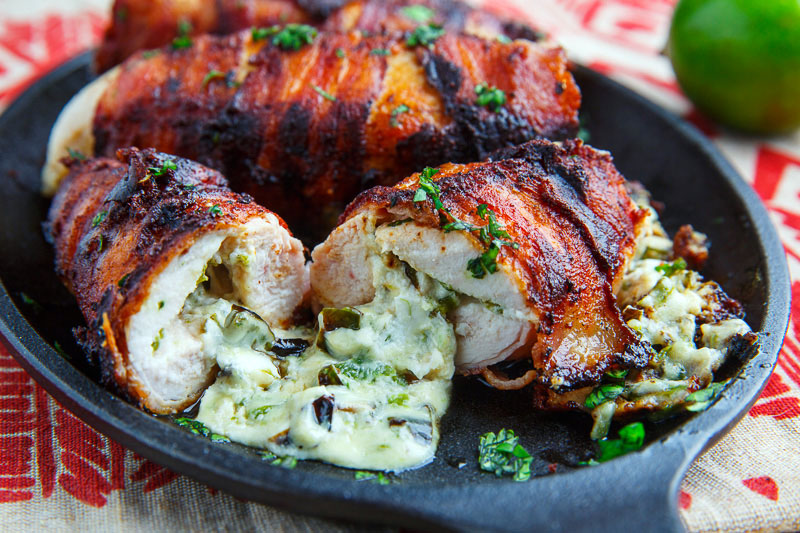 Bacon Wrapped Jalapeno Popper Stuffed Chicken Bacon Wrapped Jalapeno Popper Stuffed Chicken