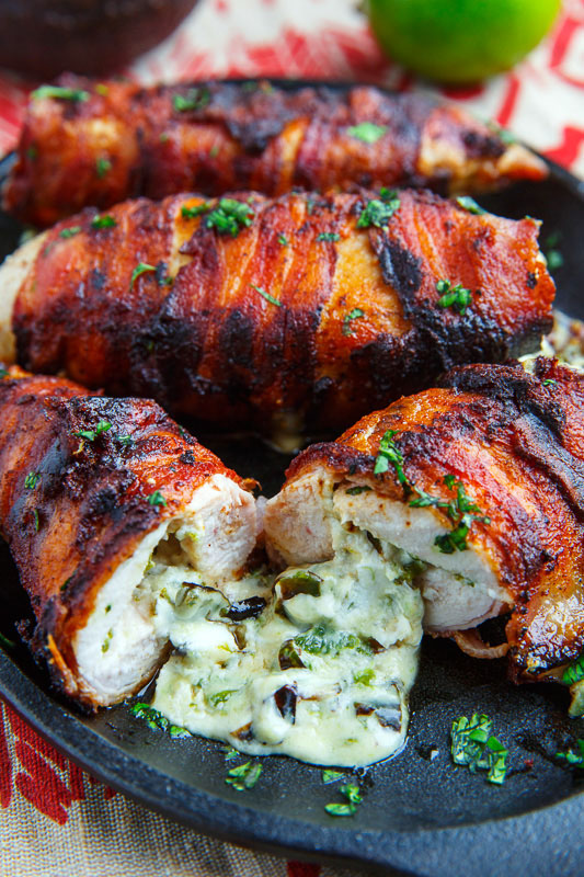Bacon Wrapped Jalapeno Popper Stuffed Chicken Bacon Wrapped Jalapeno Popper Stuffed Chicken