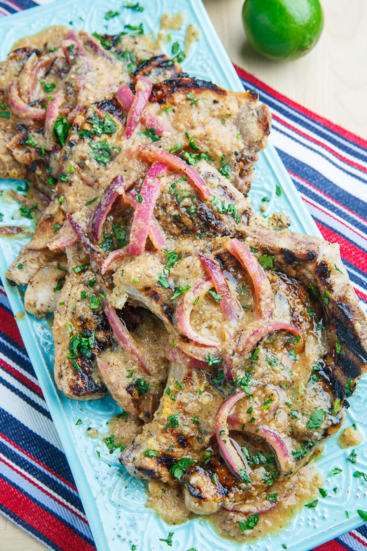 Cuban Mojo Grilled Pork Chops Cuban Mojo Grilled Pork Chops