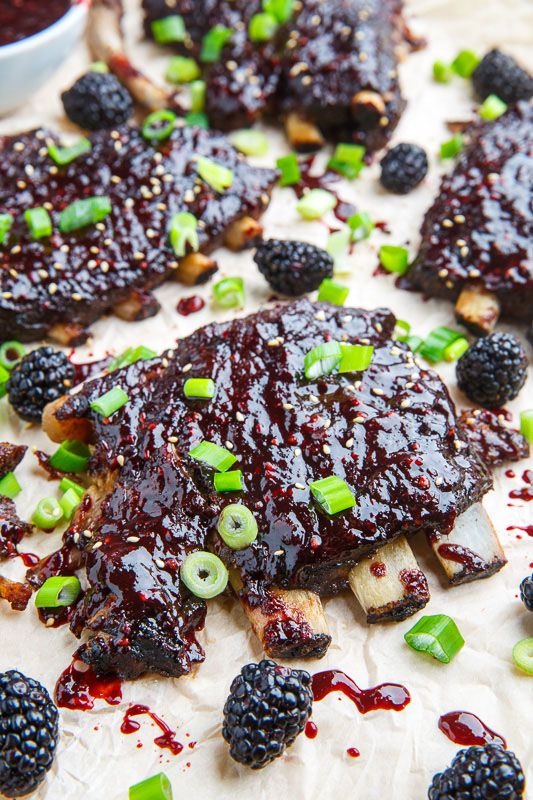Blackberry Hoisin BBQ Ribs Blackberry Hoisin BBQ Ribs