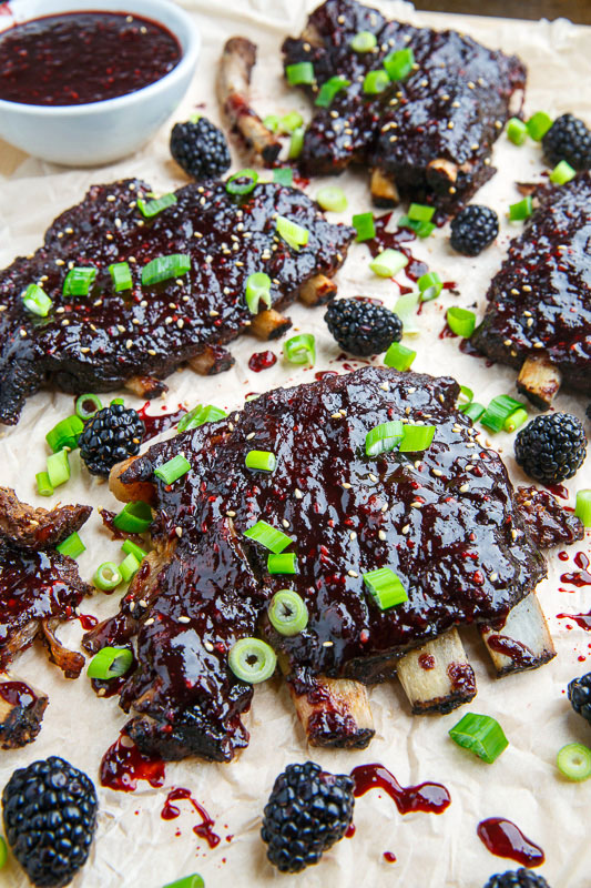 Blackberry Hoisin BBQ Ribs Blackberry Hoisin BBQ Ribs