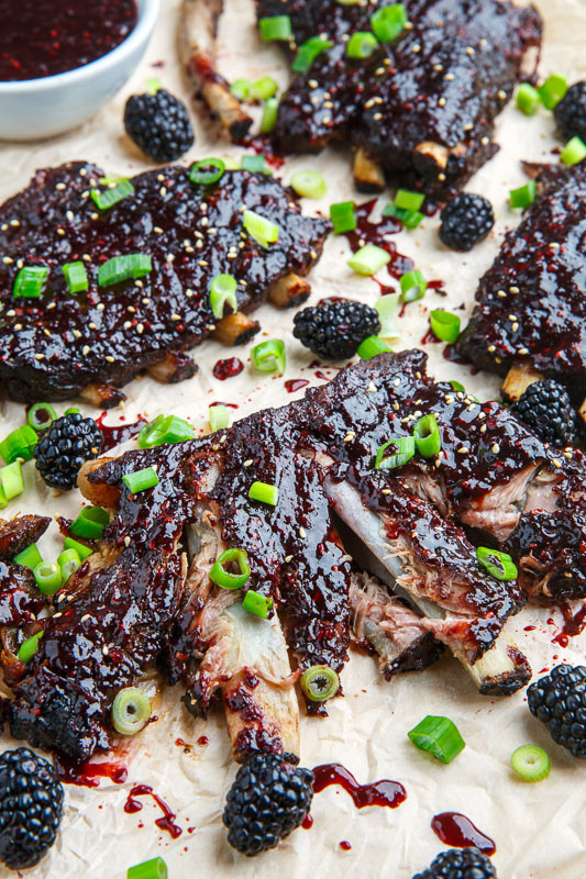 Blackberry Hoisin BBQ Ribs Blackberry Hoisin BBQ Ribs