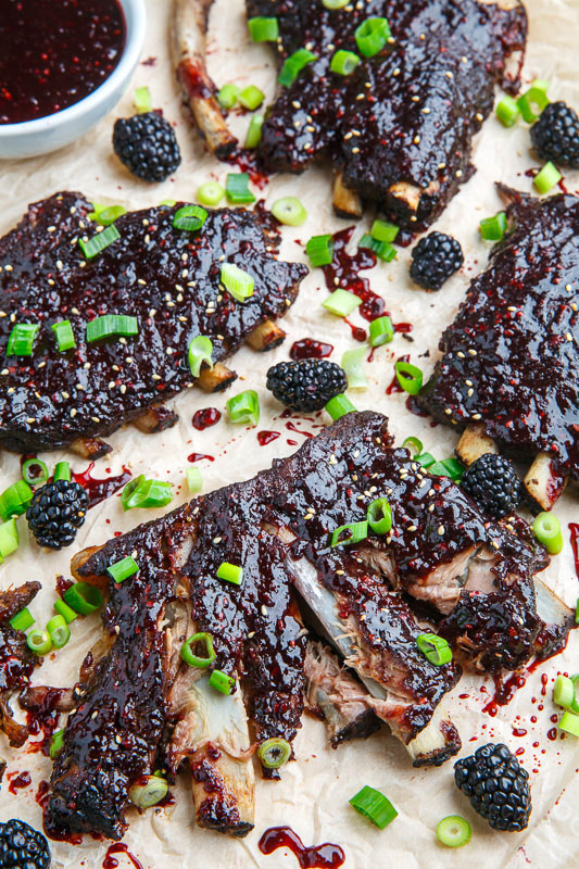 Blackberry Hoisin BBQ Ribs Blackberry Hoisin BBQ Ribs