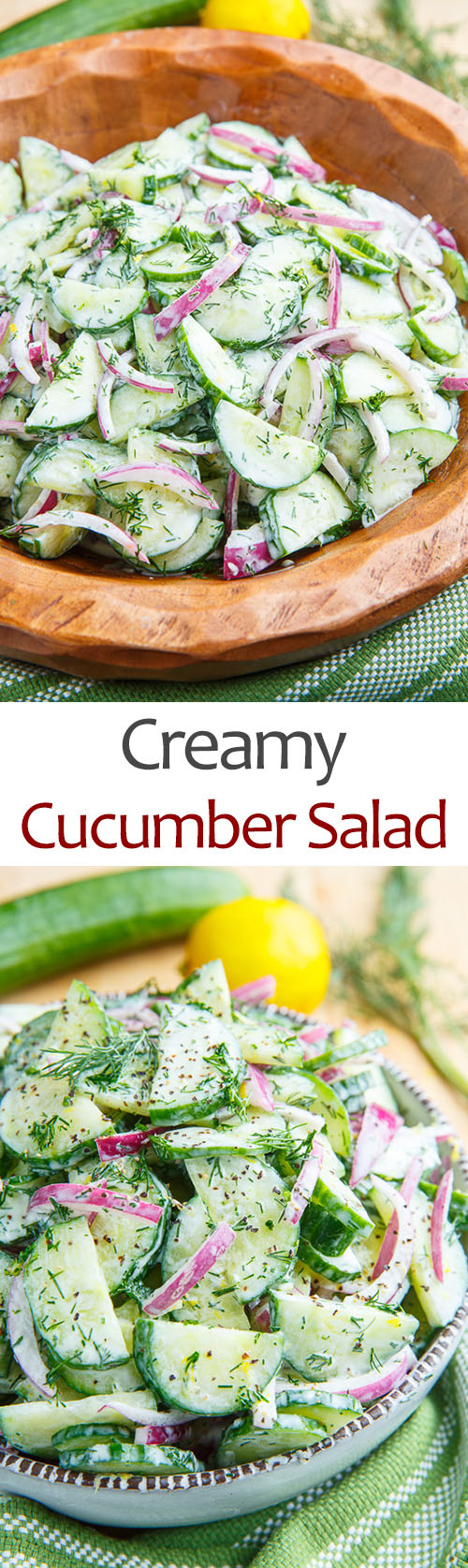 Creamy Cucumber Salad Creamy Cucumber Salad