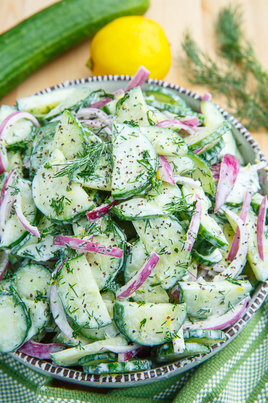 Creamy Cucumber Salad Creamy Cucumber Salad