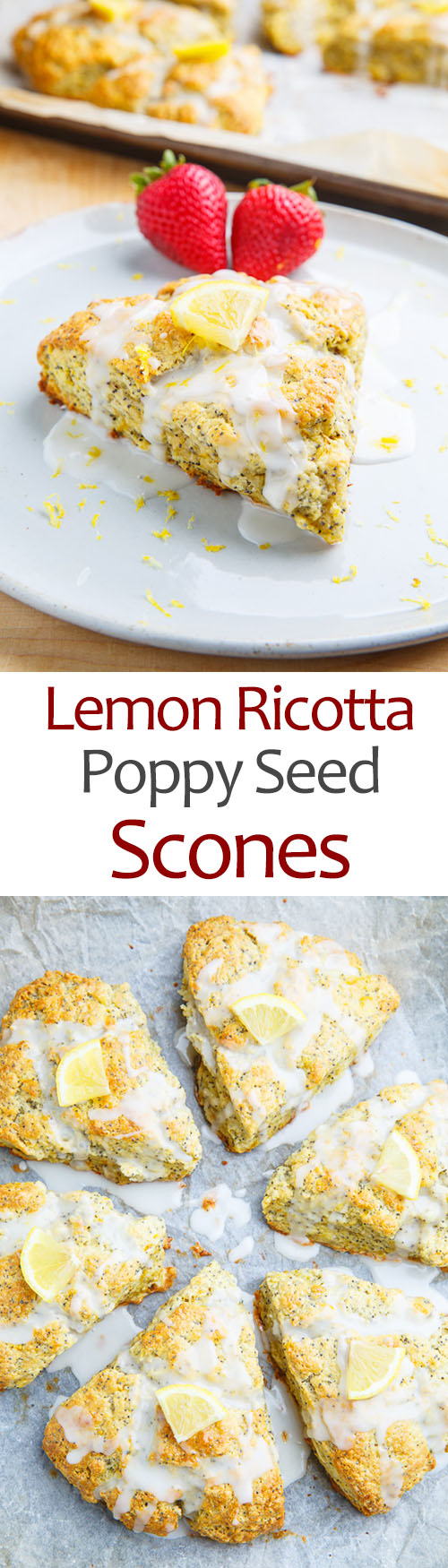 Lemon Poppy Seed Ricotta Scones Lemon Poppy Seed Ricotta Scones