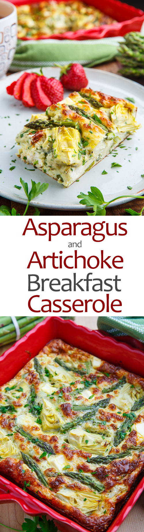 Asparagus and Artichoke Breakfast Casserole Asparagus and Artichoke Breakfast Casserole