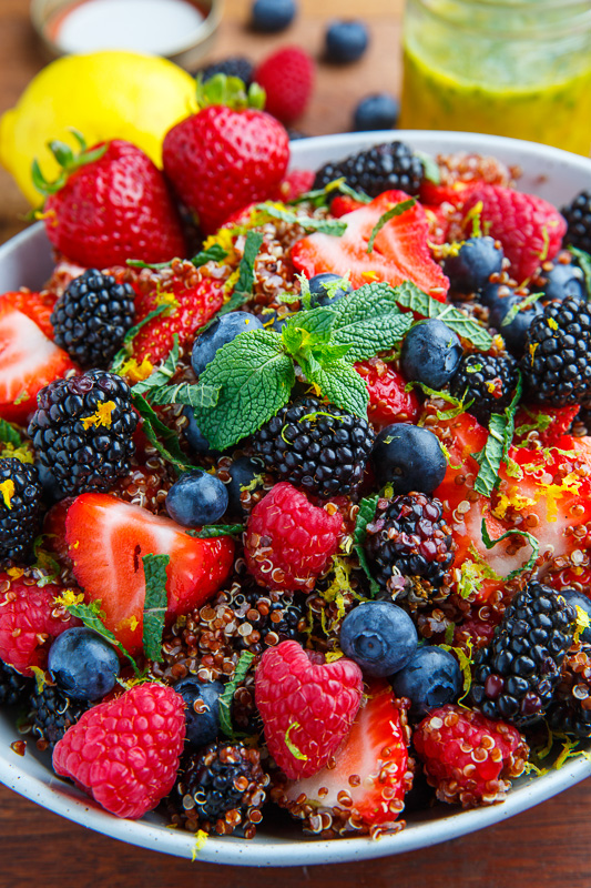 Berry Quinoa Salad Berry Quinoa Salad