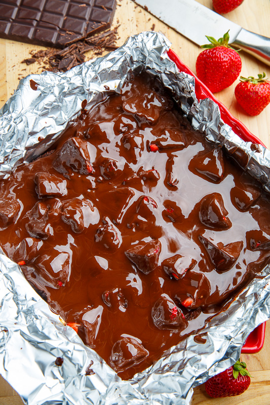 Chocolate Covered Strawberry Brownies Chocolate Covered Strawberry Brownies