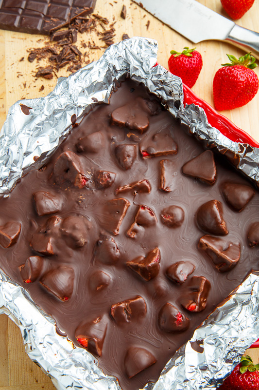 Chocolate Covered Strawberry Brownies Chocolate Covered Strawberry Brownies