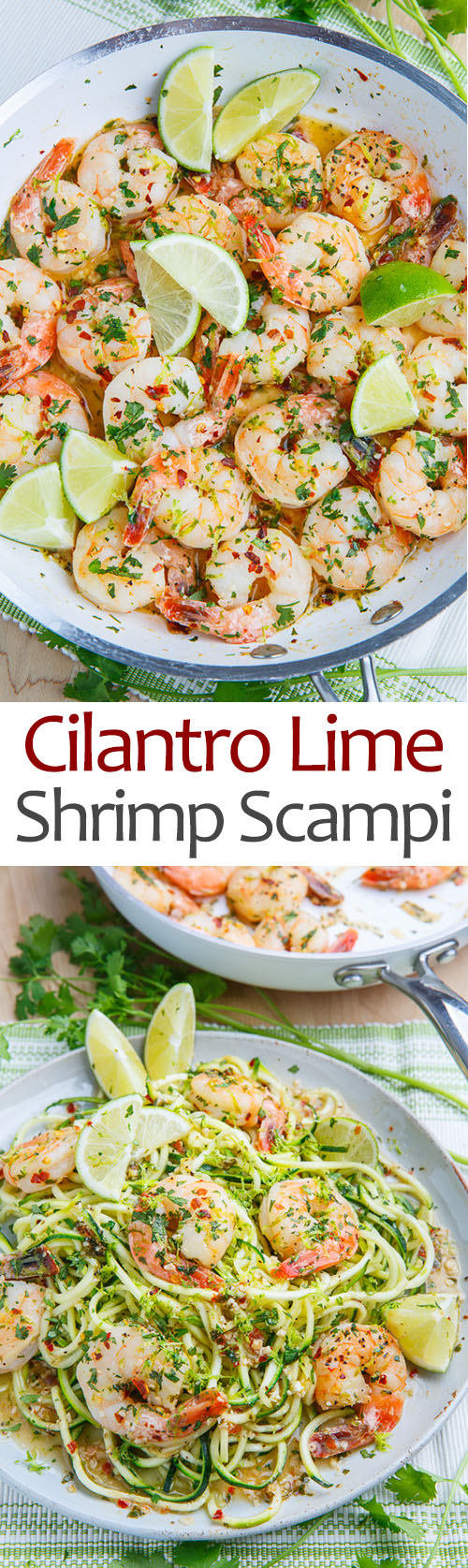 Cilantro Lime Shrimp Scampi Cilantro Lime Shrimp Scampi