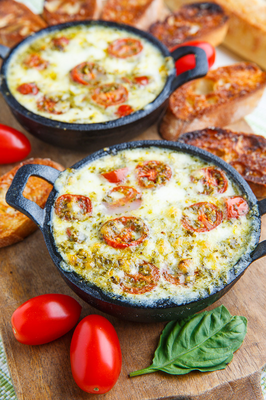 Hot Melted Caprese Dip Hot Melted Caprese Dip