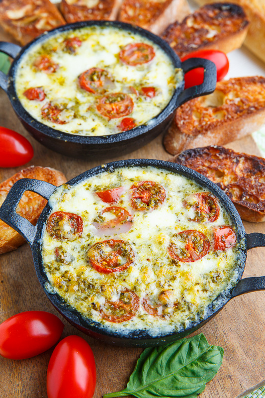 Hot Melted Caprese Dip Hot Melted Caprese Dip