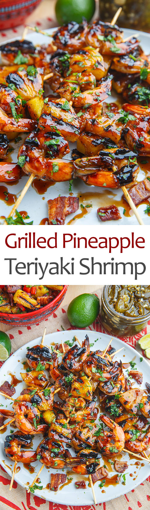 Teriyaki Grilled Shrimp and Pineapple Teriyaki Grilled Shrimp and Pineapple