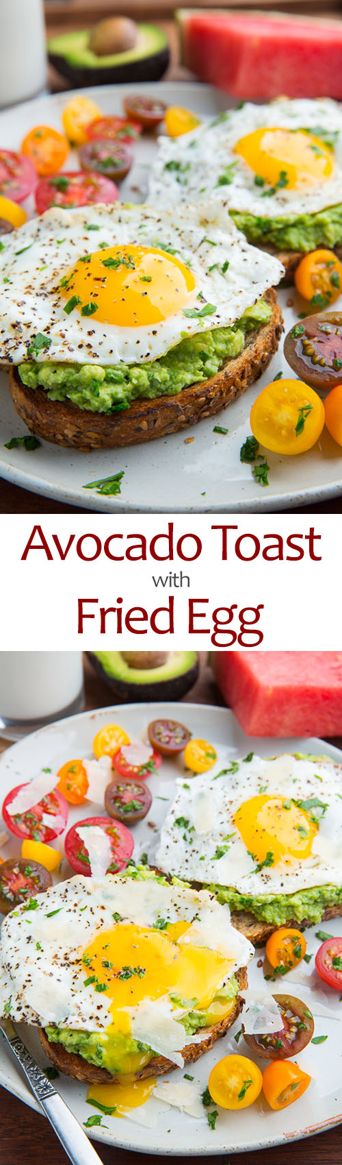 Avocado Toast with Fried Egg Avocado Toast with Fried Egg