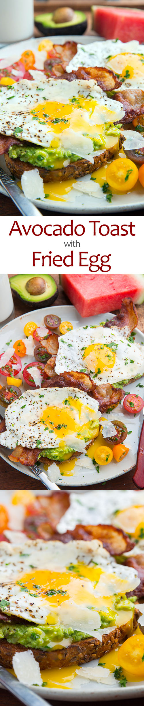 Avocado Toast with Fried Egg Avocado Toast with Fried Egg