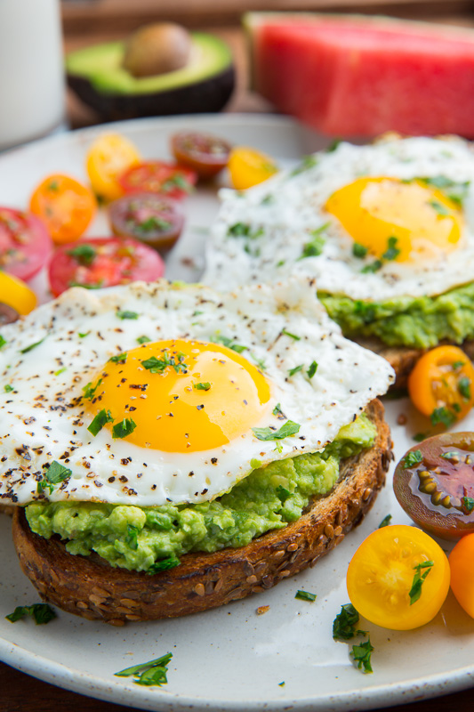 Avocado Toast with Fried Egg