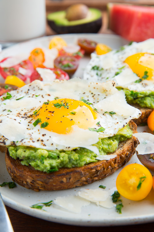 Avocado Toast with Fried Egg Avocado Toast with Fried Egg