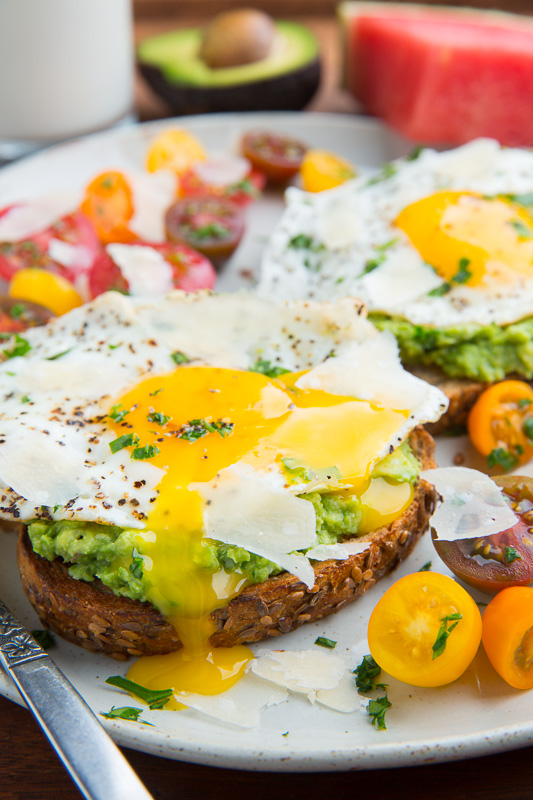 Avocado Toast with Fried Egg Avocado Toast with Fried Egg