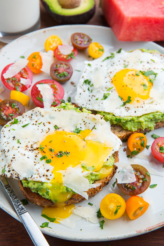 Avocado Toast with Fried Egg Avocado Toast with Fried Egg