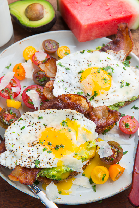 Avocado Toast with Fried Egg Avocado Toast with Fried Egg