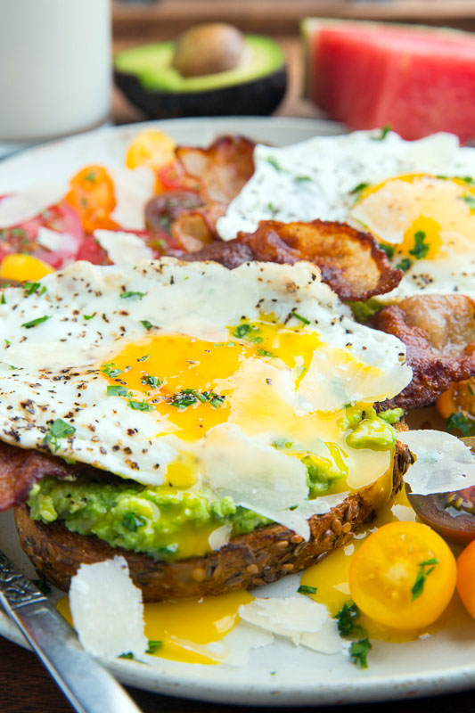 Avocado Toast with Fried Egg Avocado Toast with Fried Egg