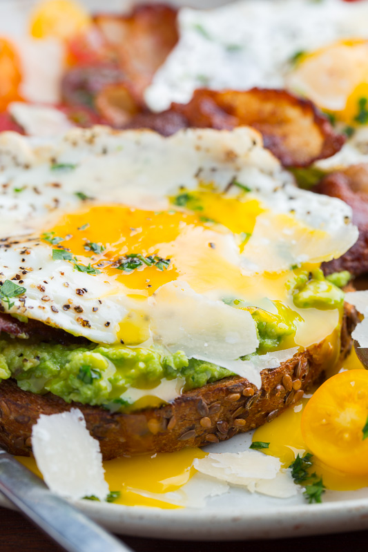 Avocado Toast with Fried Egg Avocado Toast with Fried Egg