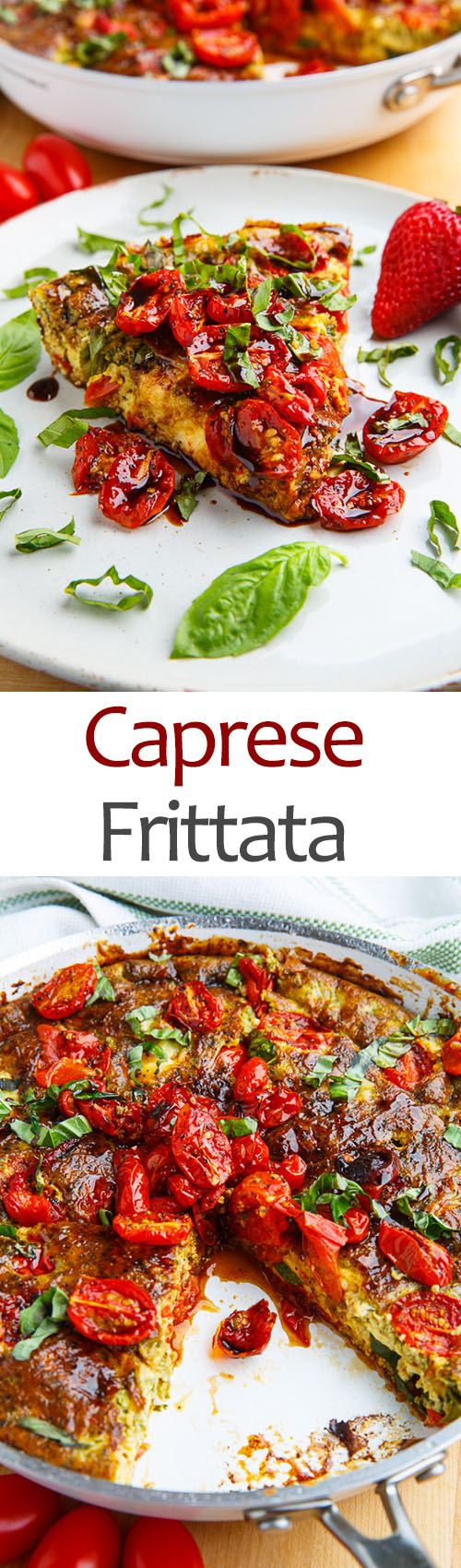 Caprese Frittata Caprese Frittata
