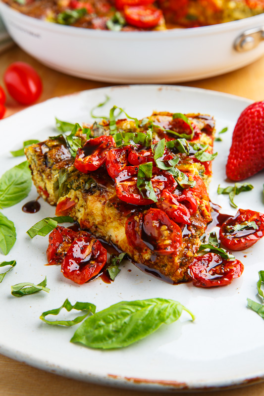 Caprese Frittata Caprese Frittata