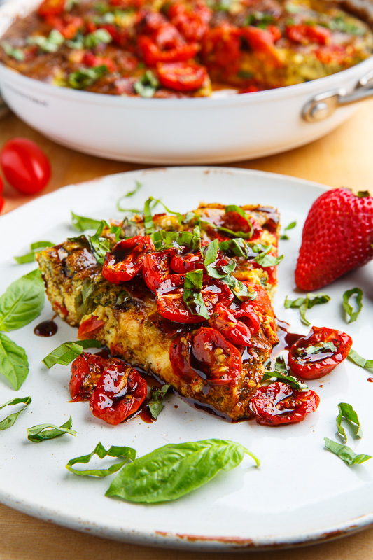 Caprese Frittata Caprese Frittata