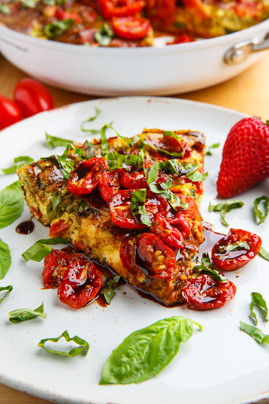Caprese Frittata Caprese Frittata