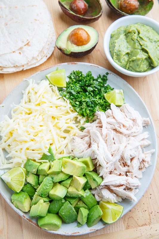 Chicken and Avocado Enchiladas Chicken and Avocado Enchiladas