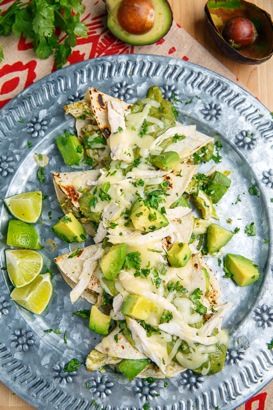 Chicken and Avocado Enchilada Tacos Chicken and Avocado Enchilada Tacos