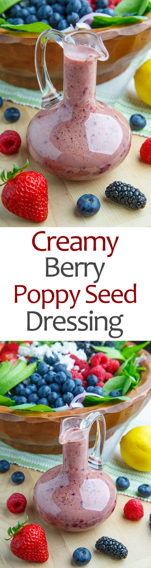 Creamy Berry Poppy Seed Dressing Creamy Berry Poppy Seed Dressing