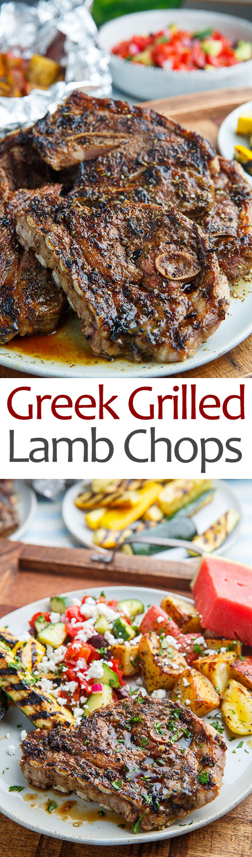 Greek Style Grilled Lamb Chops Greek Style Grilled Lamb Chops