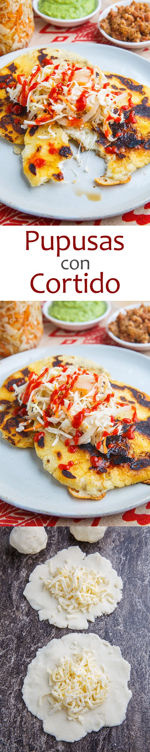 Pupusas con Cortido Pupusas con Cortido