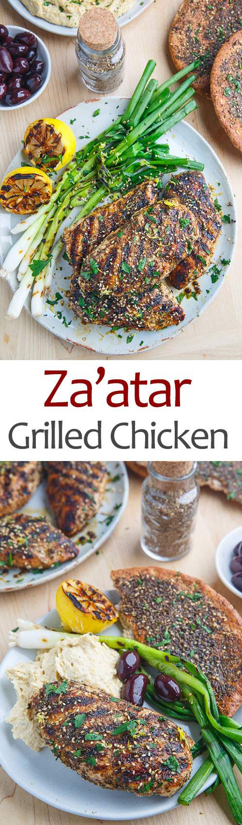 Za'atar Grilled Chicken Za'atar Grilled Chicken