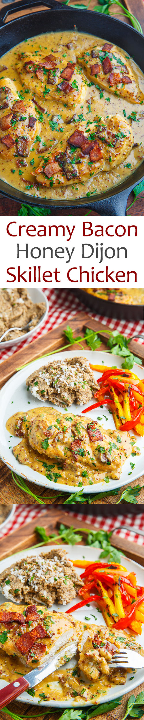 Creamy Bacon Honey Dijon Chicken Creamy Bacon Honey Dijon Chicken