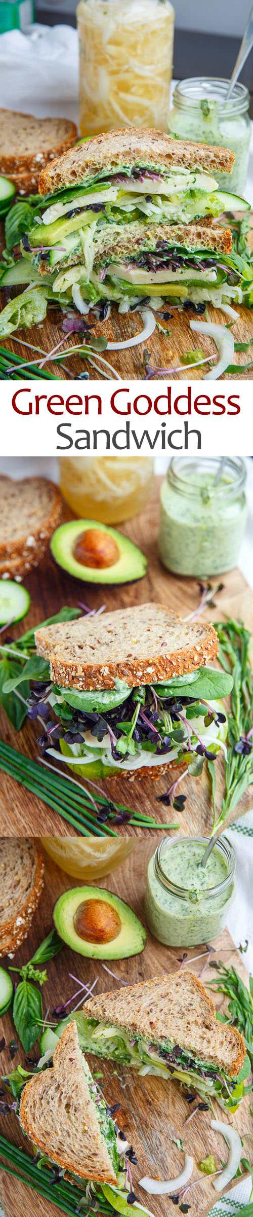 Green Goddess Sandwich Green Goddess Sandwich