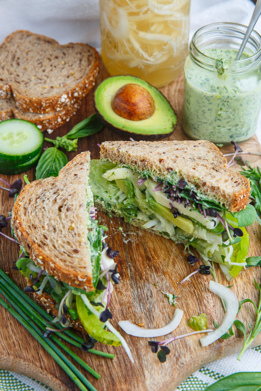 Green Goddess Sandwich Green Goddess Sandwich