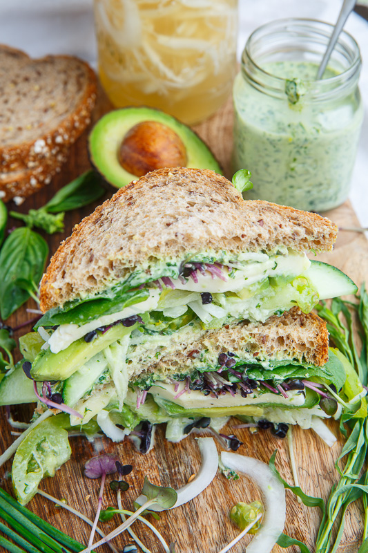 Green Goddess Sandwich Green Goddess Sandwich