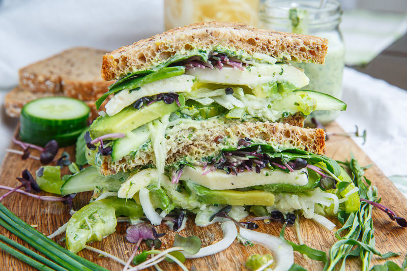 Green Goddess Sandwich Green Goddess Sandwich