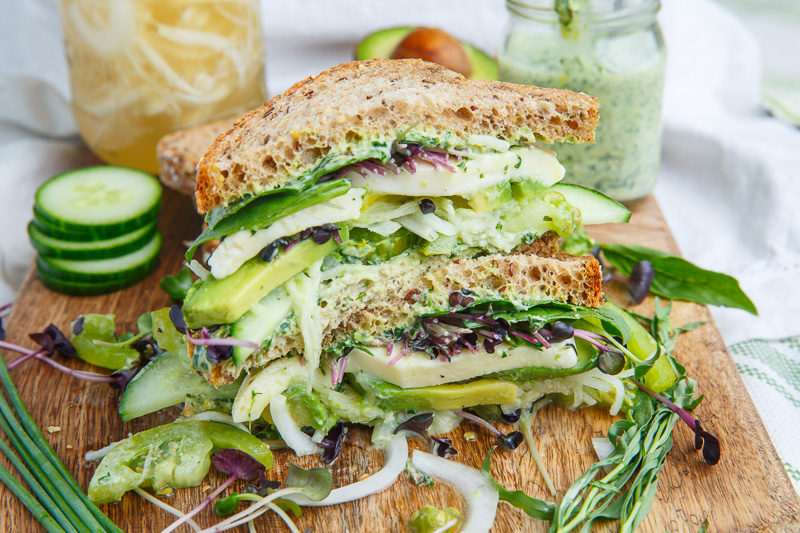 Green Goddess Sandwich Green Goddess Sandwich