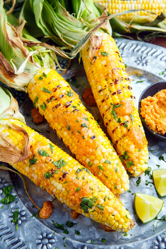Sriracha Maple Miso Butter Grilled Corn Sriracha Maple Miso Butter Grilled Corn