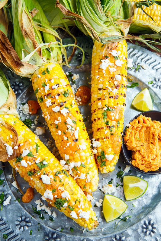 Sriracha Maple Miso Butter Grilled Corn Sriracha Maple Miso Butter Grilled Corn